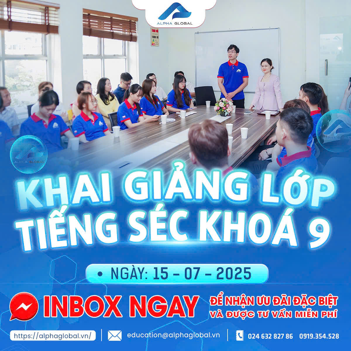 KHAI GIẢNG LỚP TIẾNG SÉC KHÓA 9 